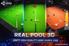 Real Pool 3D Unity high Qulaity Game Source code Real Pool 3D Unity game with realistic billiards gameplay
