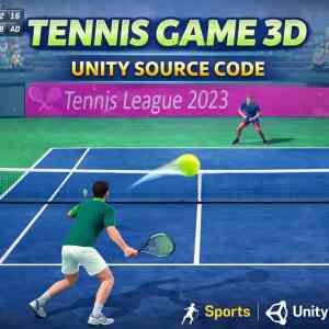 Tennis Game 3D Unity game with realistic sports gameplay
