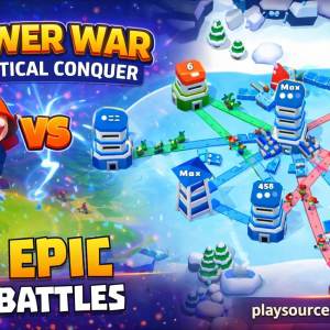 Tower War Unity game