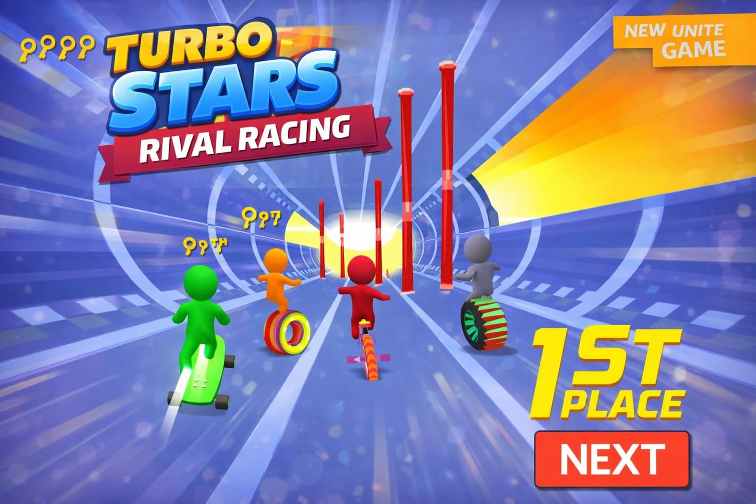 Turbo Stars Rival Racing Unity Code Gameplay with Power-Ups
