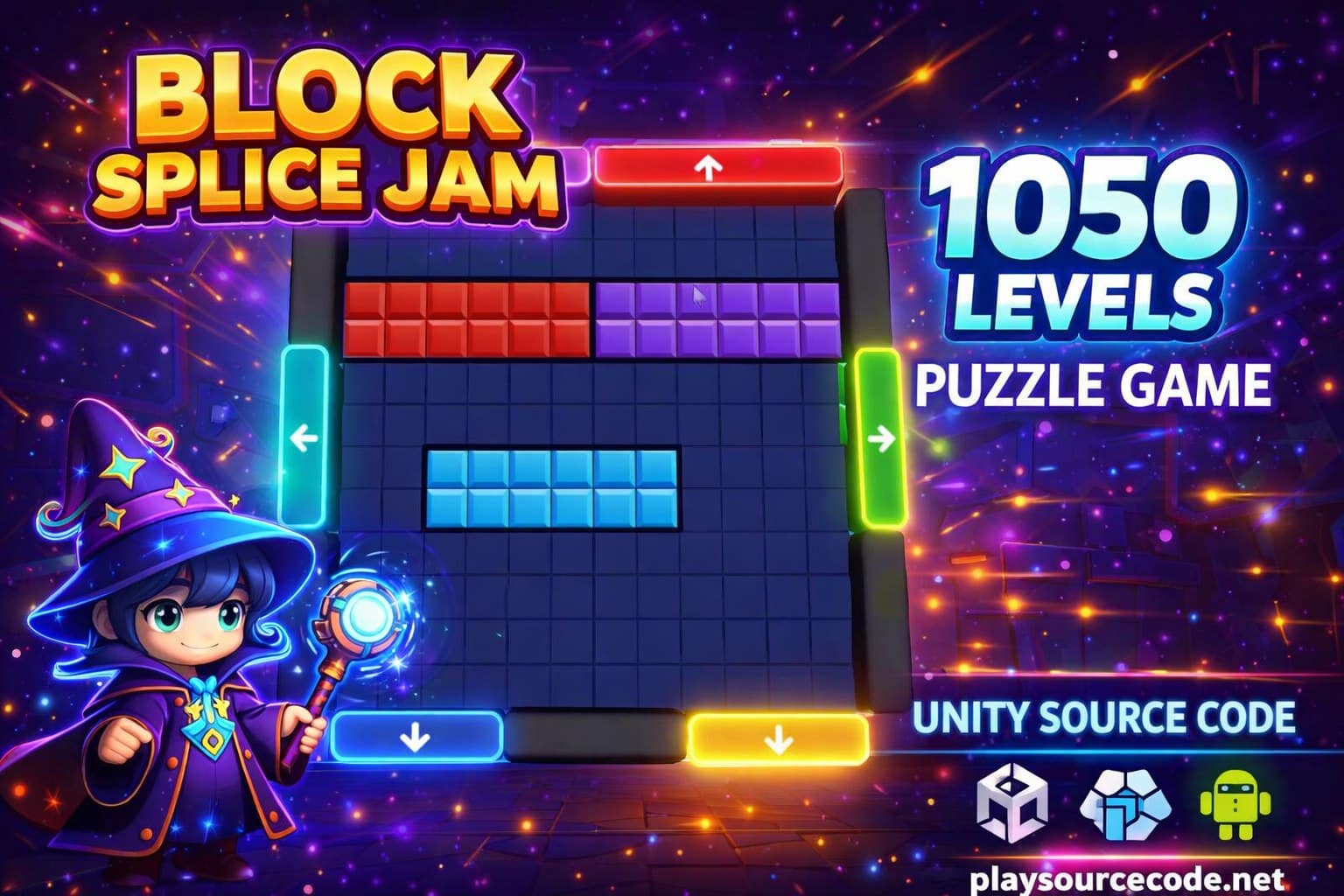 Block Splic Jam – 1050 Levels Unity Source Code | PlaySourceCode.net Block Splic Jam – 1050 Levels Unity Source Code