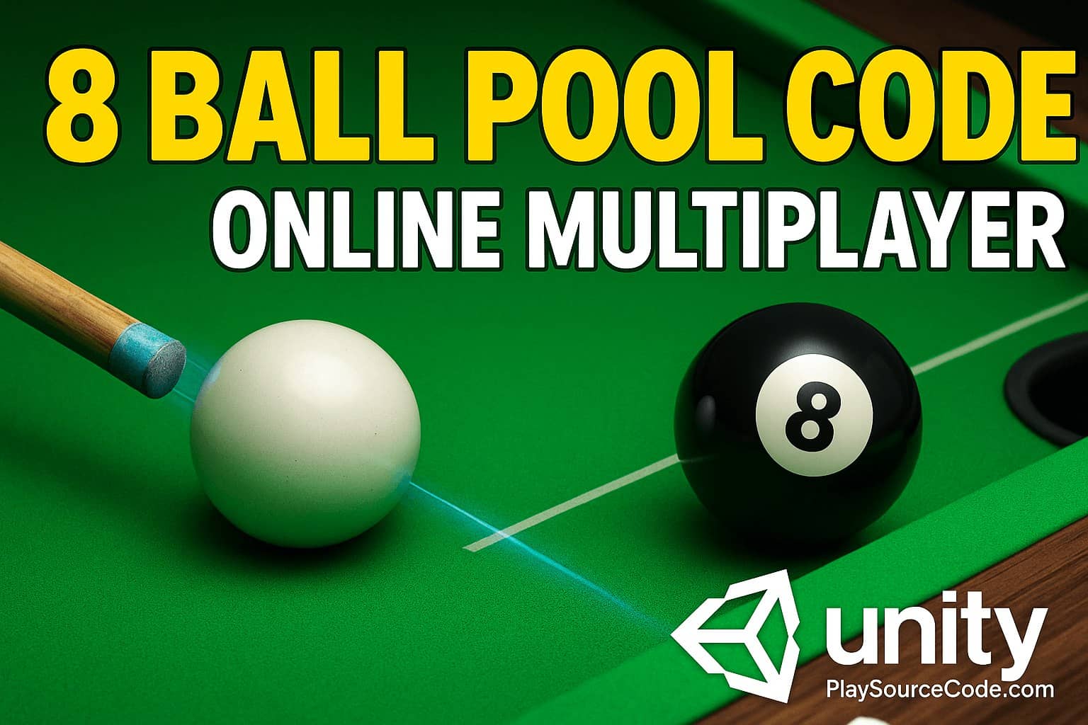 8 Ball Pool Multiplayer Unity Source Code | PlaySourceCode.net 8 ball pool multiplayer unity gameplay online