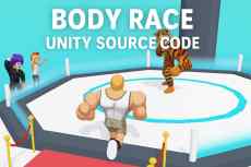 Body Race Unity Sourcecode body race runner game unity