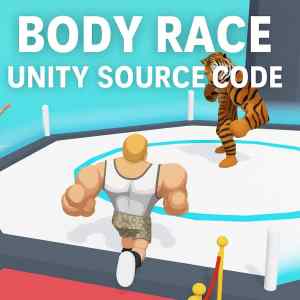 body race runner game unity