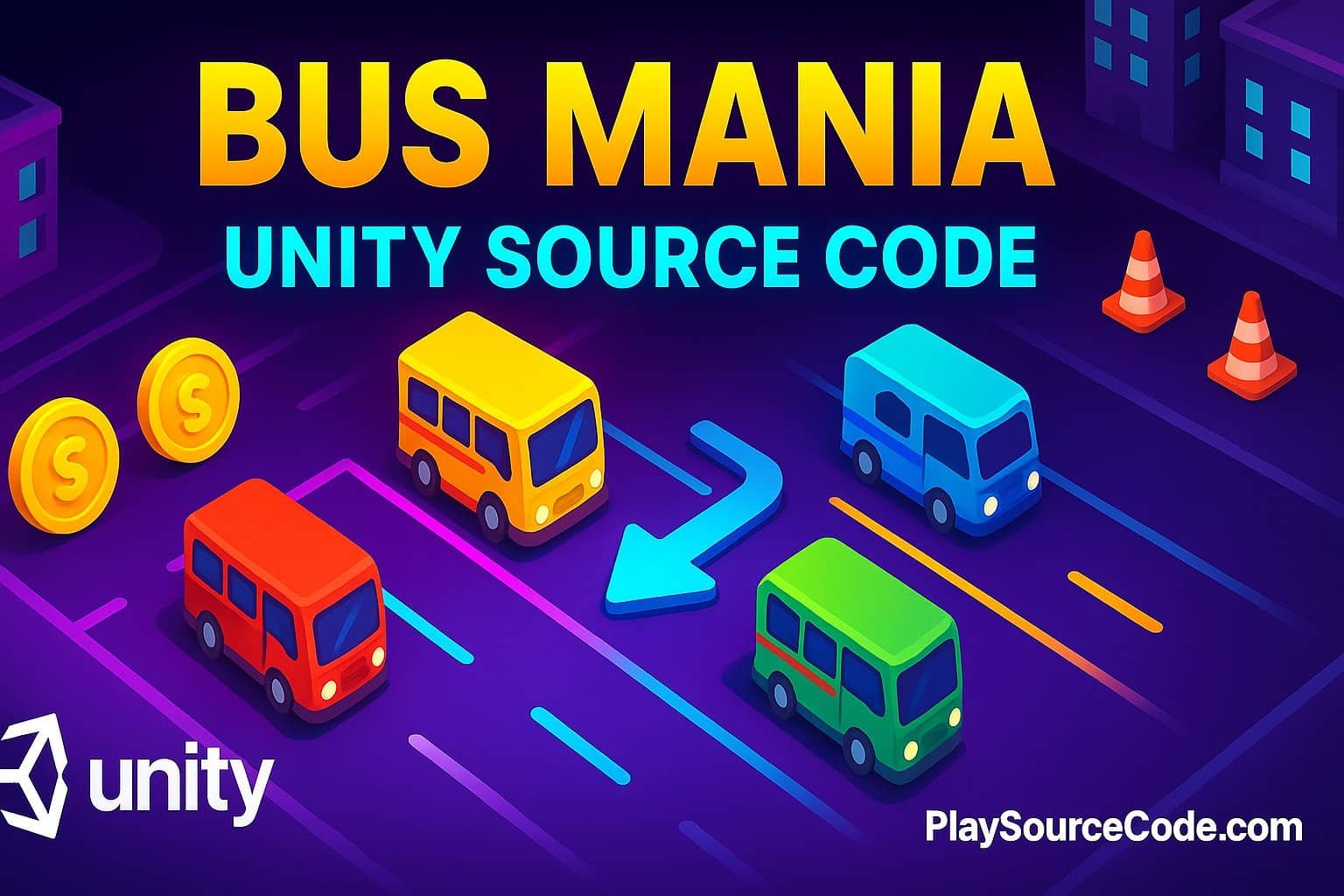 bus jam puzzle unity gameplay