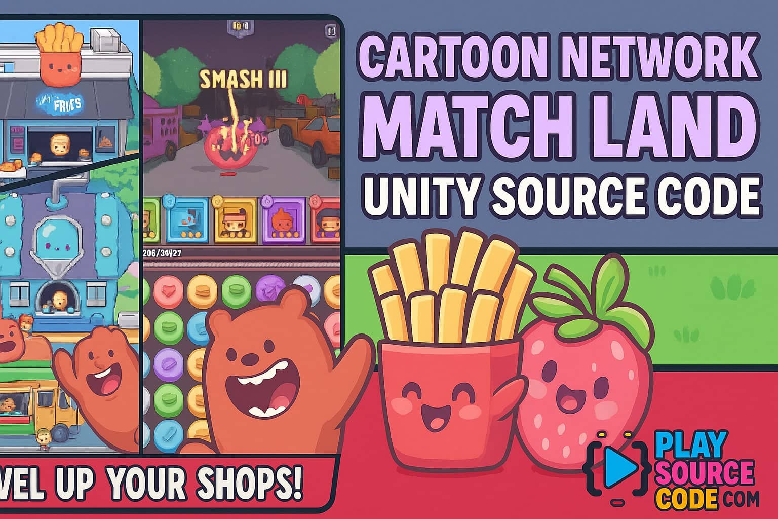 Cartoon Network Match Land Unity Sourcecode Cartoon Network Match Land Unity Sourcecode