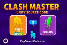 Clash Master Unity SourceCode stickman army runner game unity