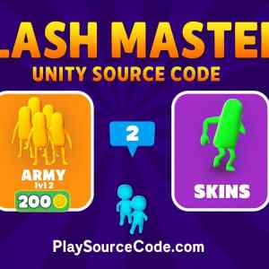 stickman army runner game unity