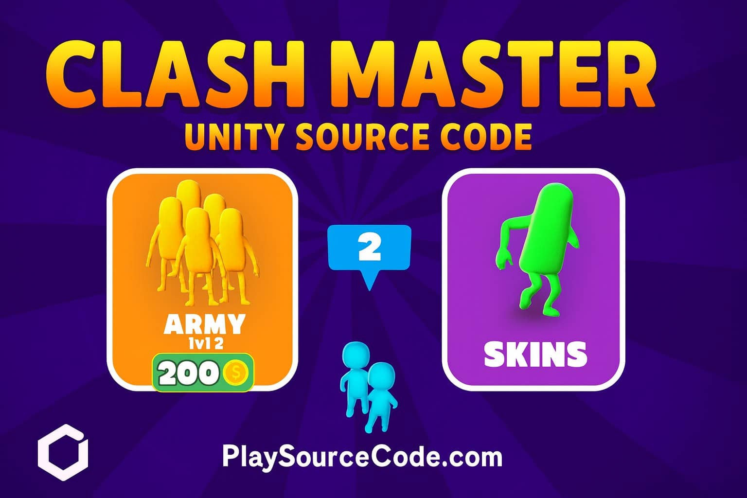 stickman army runner game unity