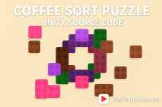 Coffee Sort Unity SourceCode coffee sorting puzzle game unity