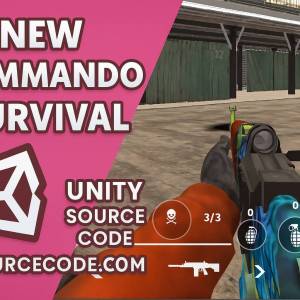 Commando Survival Unity FPS game