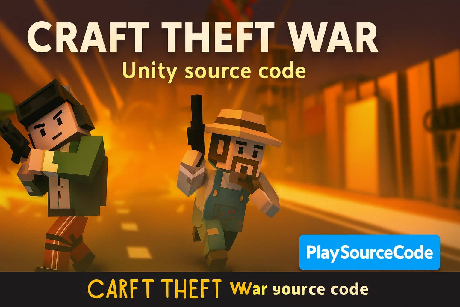 Craft Theft War Unity Sourcecode | PlaySourceCode.net Craft Theft War Unity Sourcecode