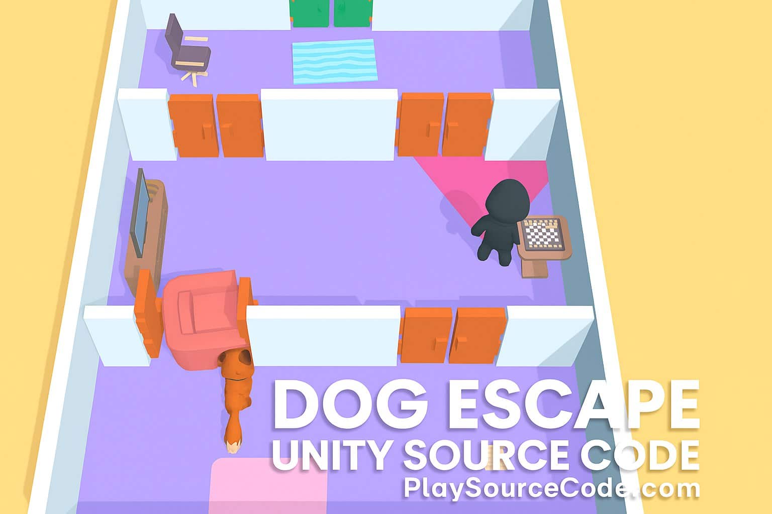 dog escape puzzle game unity