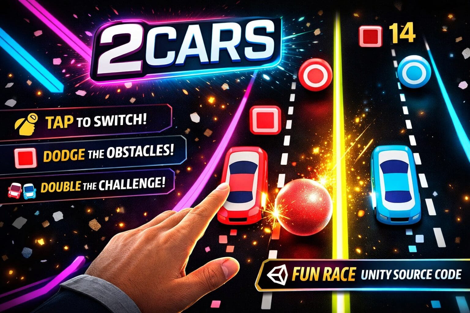 fun race gameplay unity