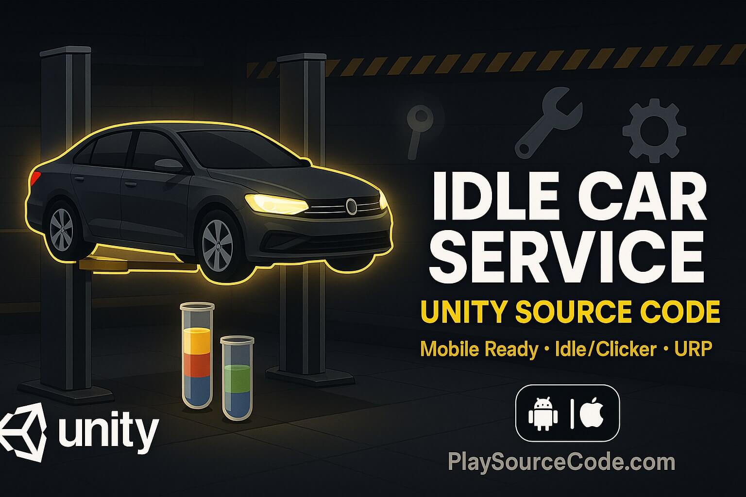 car mechanic idle game unity gameplay