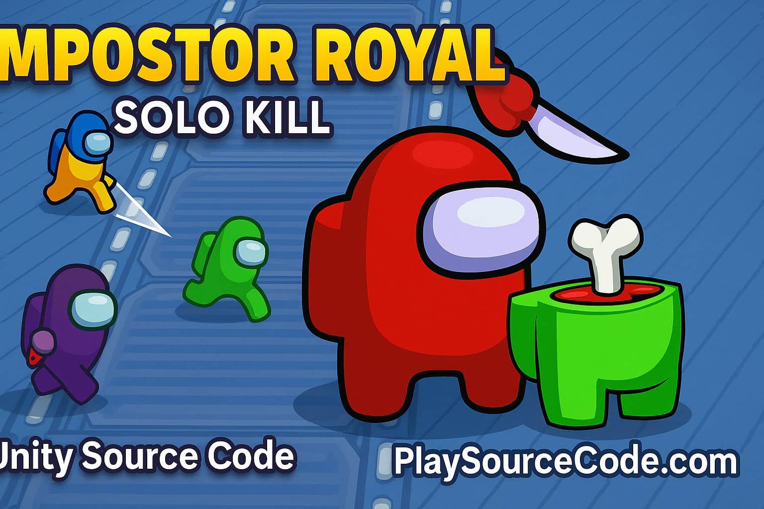 Imposter Royal Solo Kill Unity Sourcecode imposter survival game unity