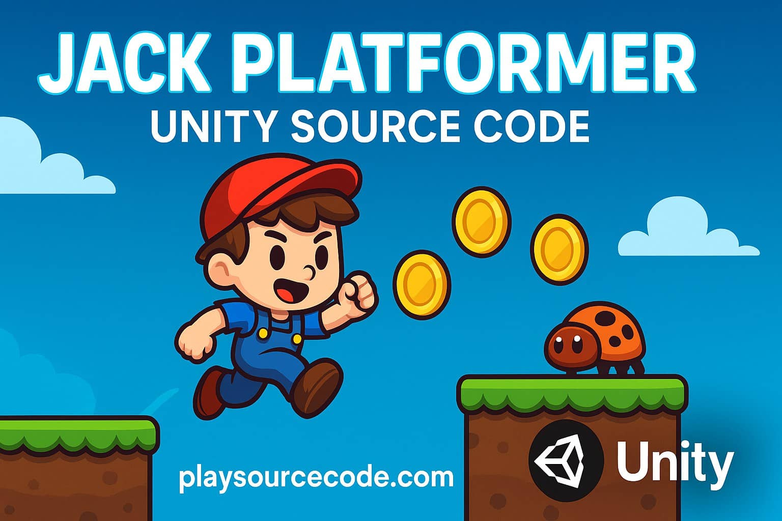 Jack Platformer Unity Source Code | PlaySourceCode.net Download Jack Platformer Unity source code. 2.5D platformer game with 80 levels, shop system, and AdMob integration.