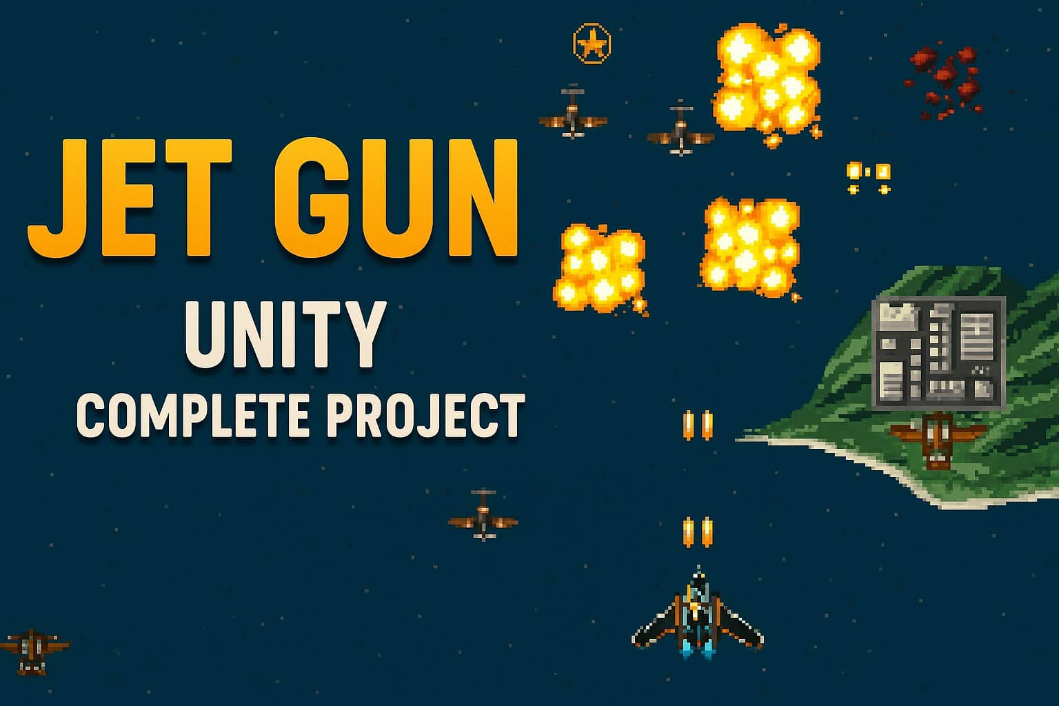 jet shooter game unity