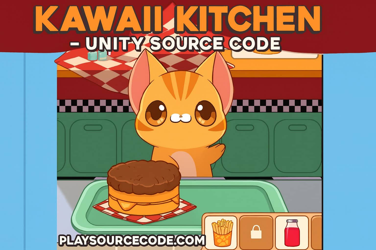 kawaii cooking game unity gameplay