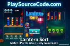 Lantern Sort Match | Puzzle Game Unity sourcecode color sorting game unity