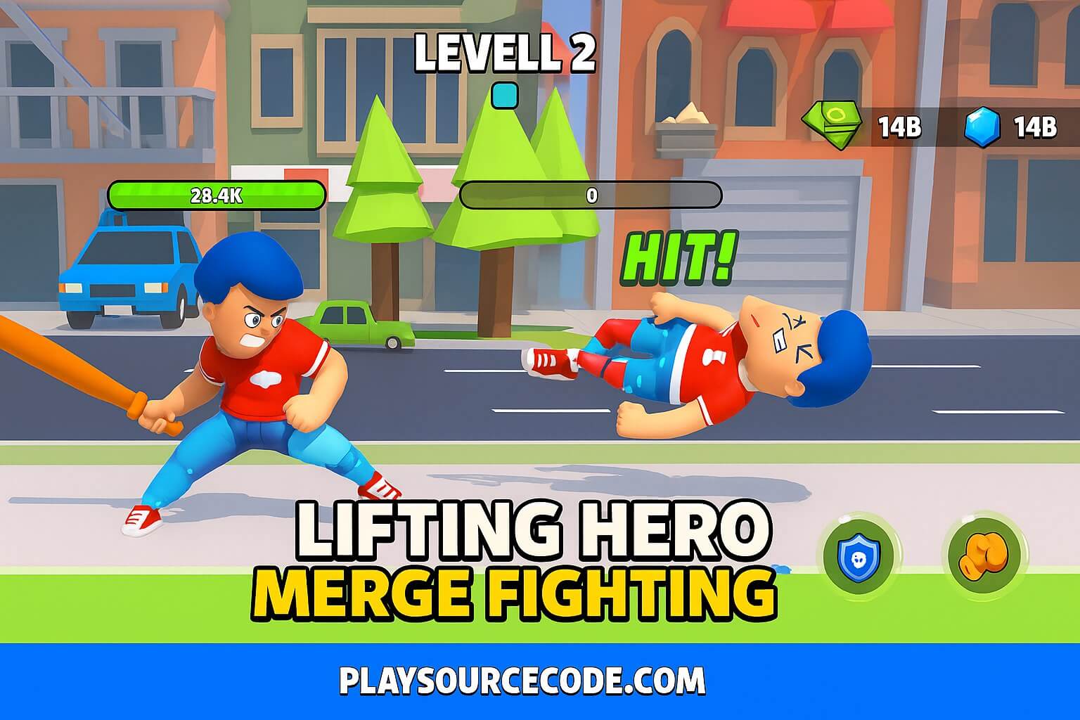 Lifting Hero Merge Fighting Unity Sourcecode merge fighting unity game