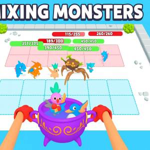 monster merge unity game