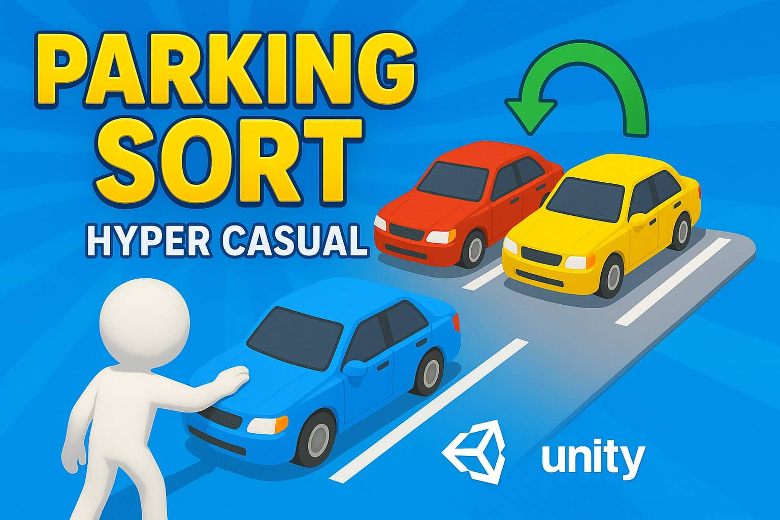 car parking puzzle unity gameplay Parking Sort