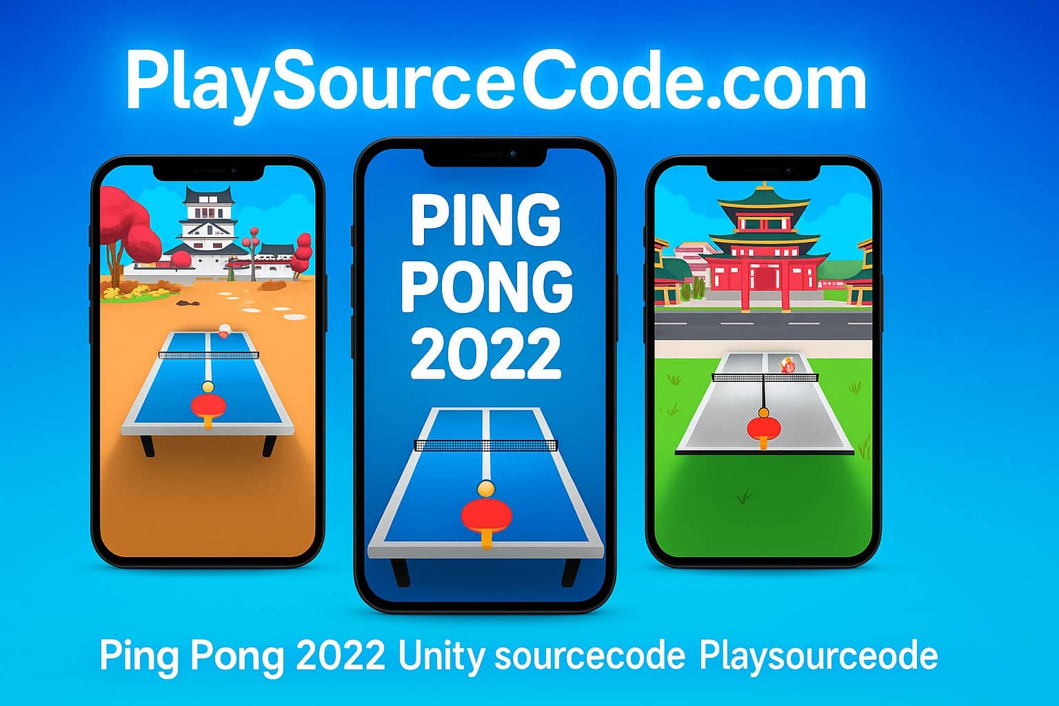 Ping Pong 2022 Unity sourcecode | PlaySourceCode.net ping pong game unity