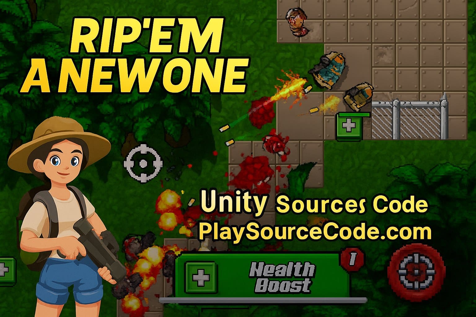 Rip'em A New One Unity game