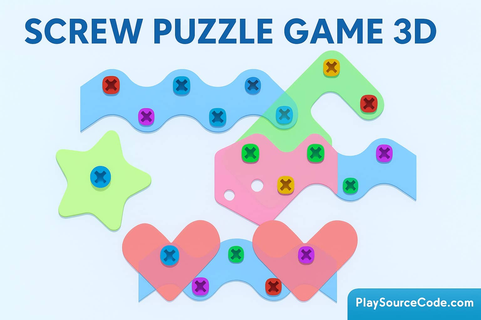screw puzzle 3d unity