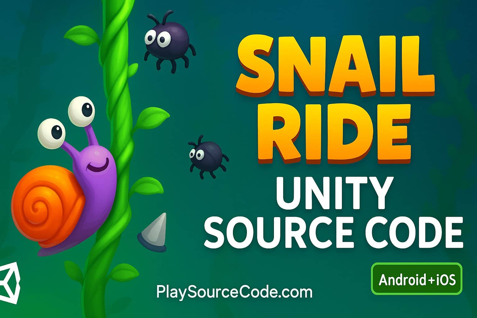 snail runner unity gameplay