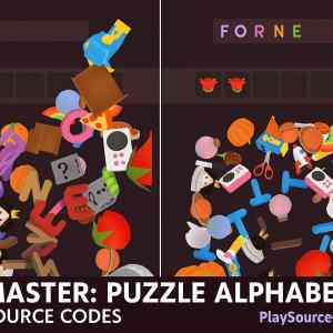 alphabet puzzle game unity