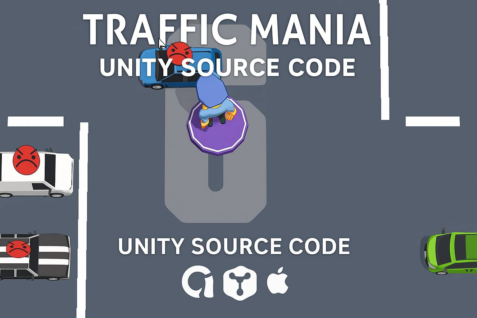 traffic control game unity