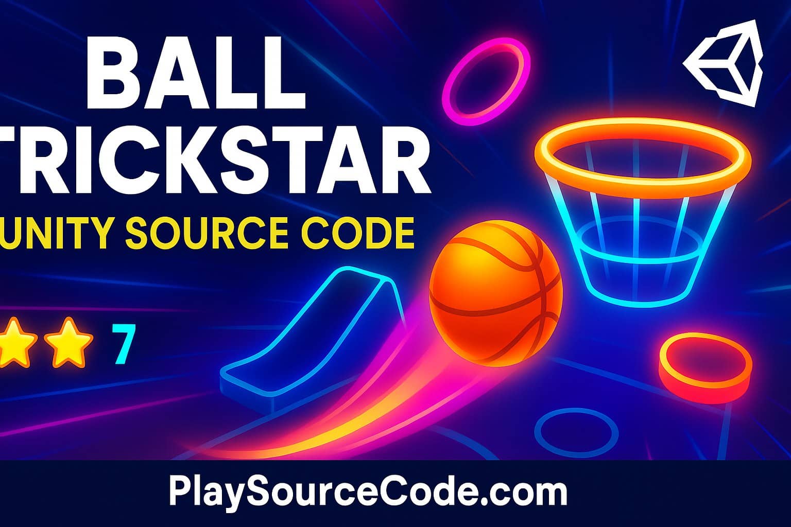 trick shot ball unity game physics puzzle gameplay