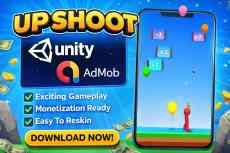 Up Shoot - Unity - Admob httpsplaysourcecode.net Up Shoot Unity hyper casual game