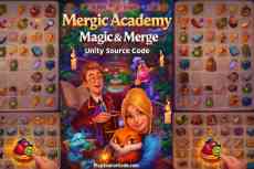 mergic Academy Magic s Merge Unity Sourcecode magic merge puzzle unity