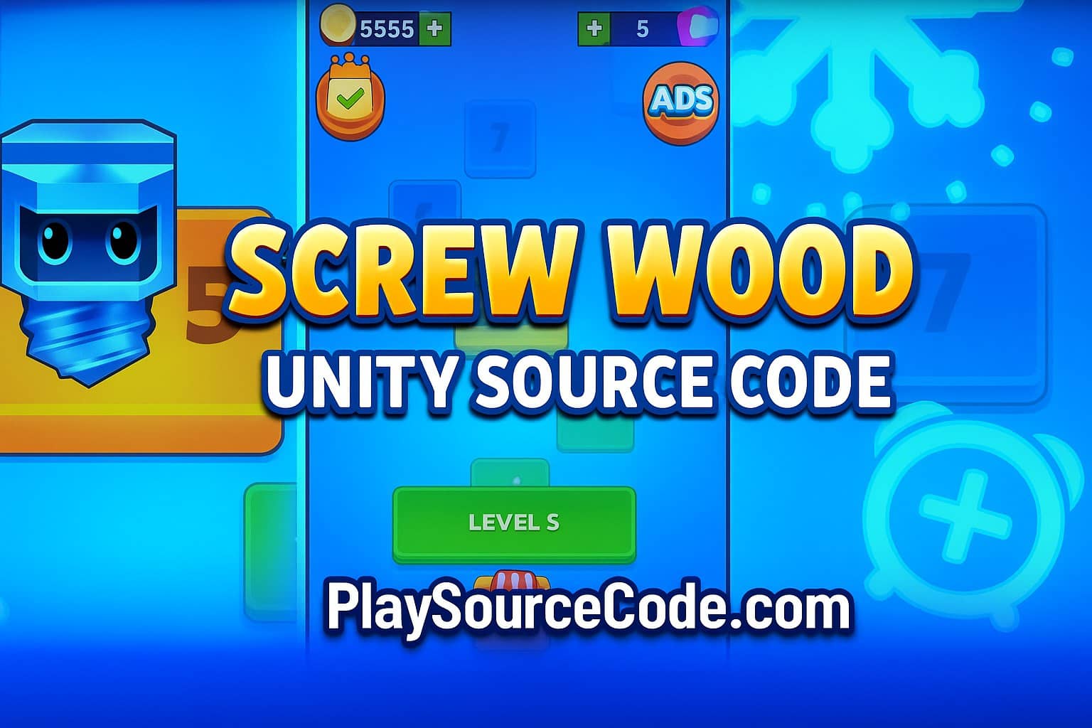 screw puzzle game unity
