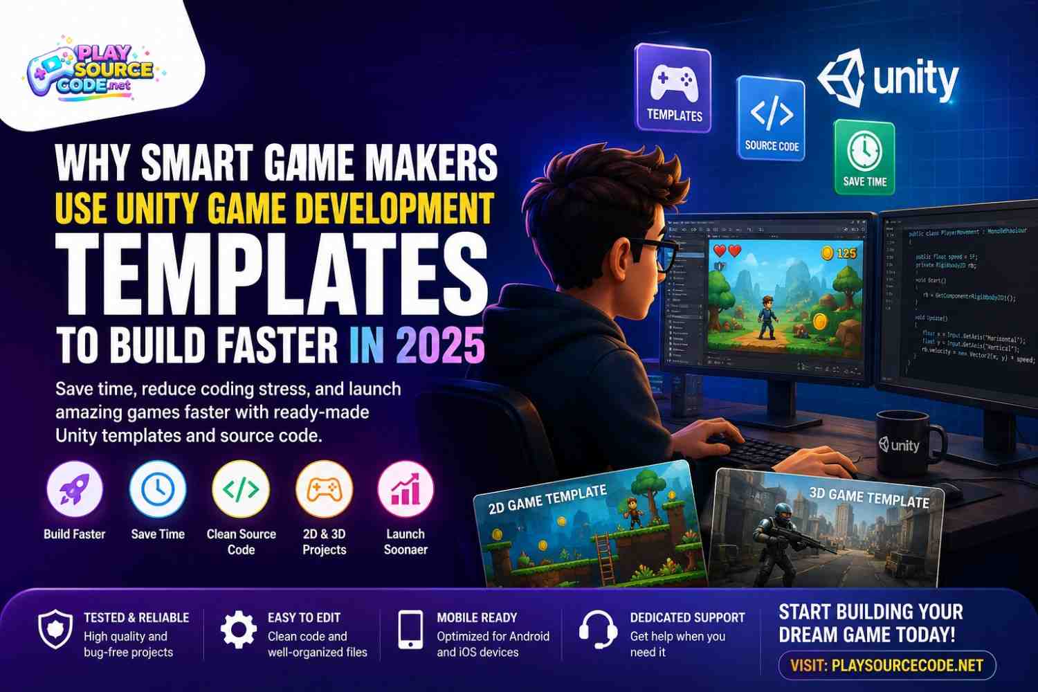 Unity Game Development Templates