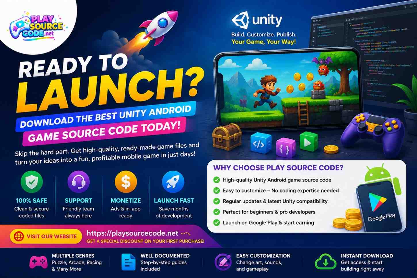 unity android game source code