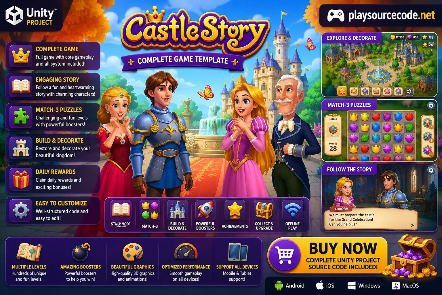 Castle Story Unity Project