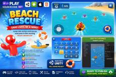 Beach Rescue Unity Game Beach Rescue Unity Game