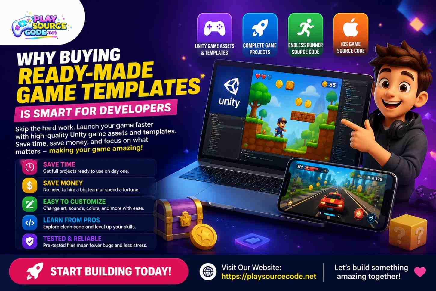 Unity Game Assets and Templates