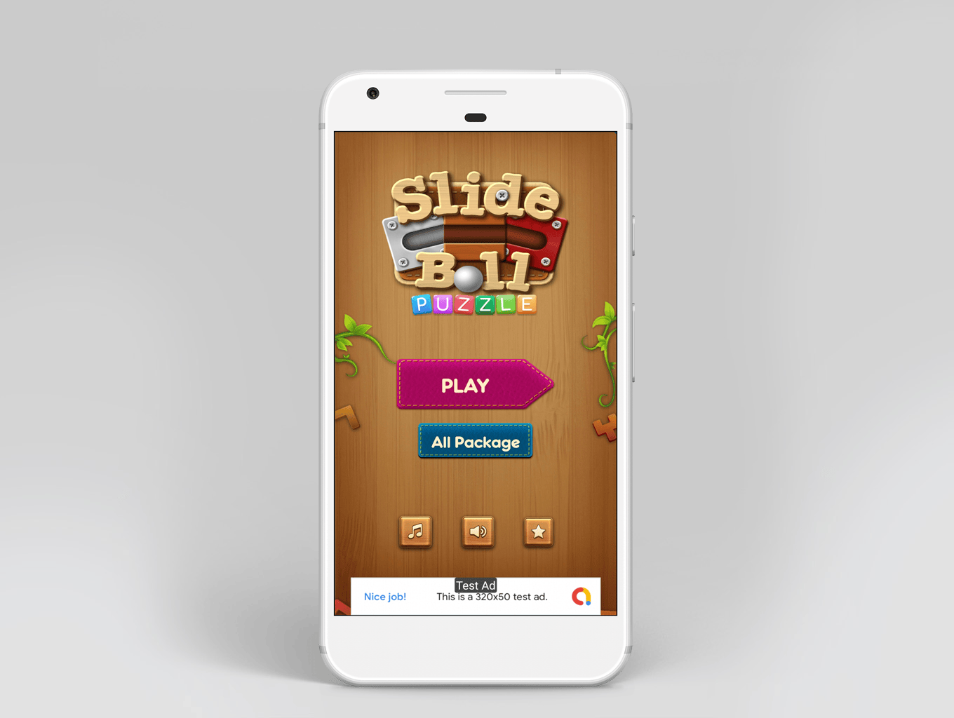 Slide The Ball - Unity Template Project | PlaySourceCode.net Slide The Ball - Unity Template Project - Image 3