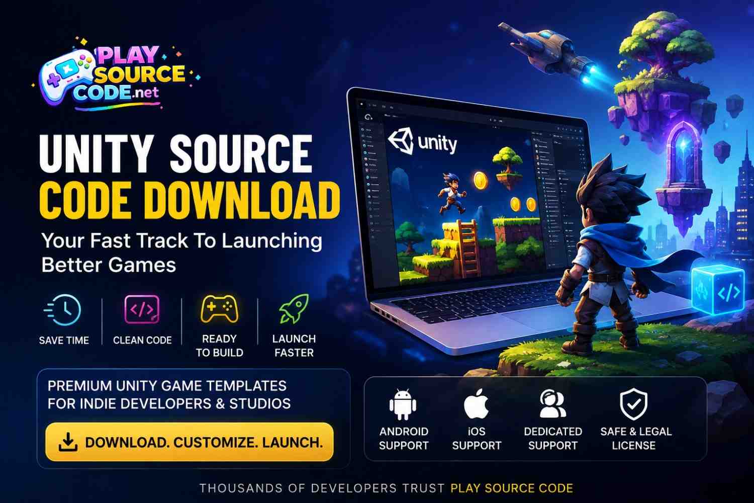 Unity Source Code Download: Your Fast Track To Launching Better Games | PlaySourceCode.net Unity Source Code Download