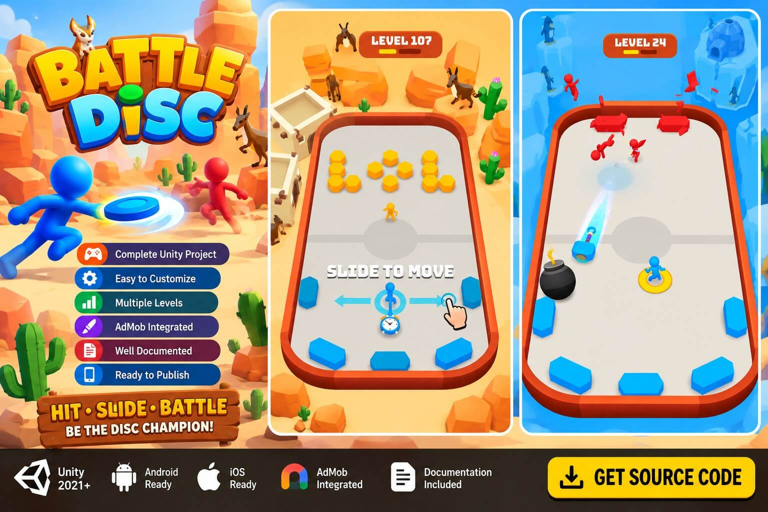 Battle Disc Unity Source Code
