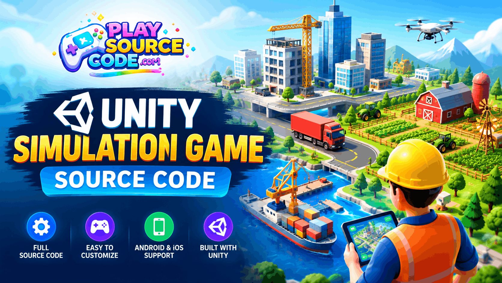 Why Every Game Studio Needs Unity Simulation Game Source Code in 2026 | PlaySourceCode.net Premium Unity Simulation Game Source Code | PlaySourceCode