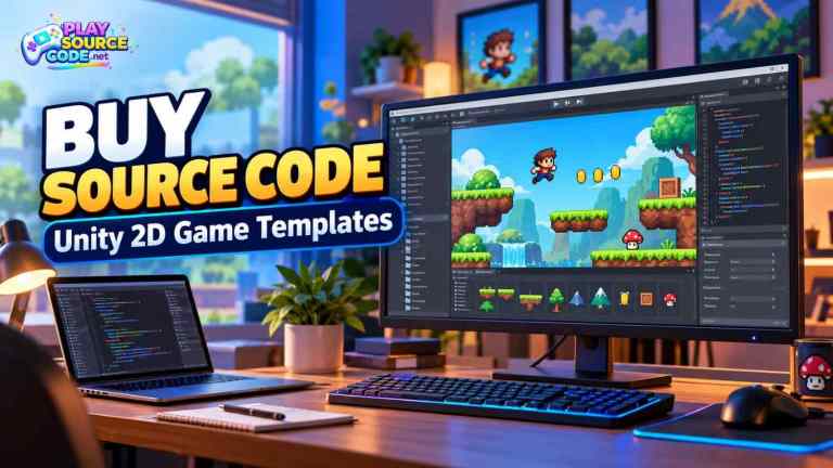 Buy Source Code: Unity 2D Game Templates to Launch Fast | PlaySourceCode.net Buy source code for Unity 2D game templates