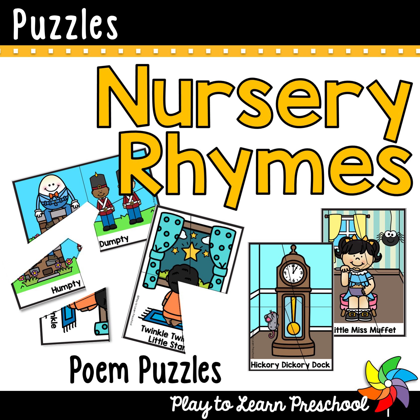 Nursery rhyme puzzles