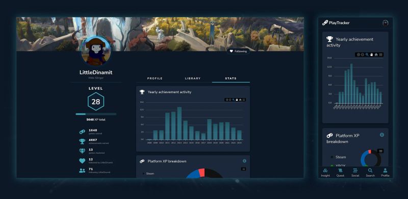 Tracker Cartagenaplay - Space Illustration Collection - High Resolution Quality