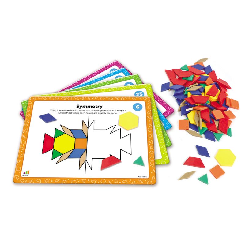 Pattern Block Math Activity Set Learning Resources Playwell Canada Toy Distributor - Best Abstract Designs in Desktop